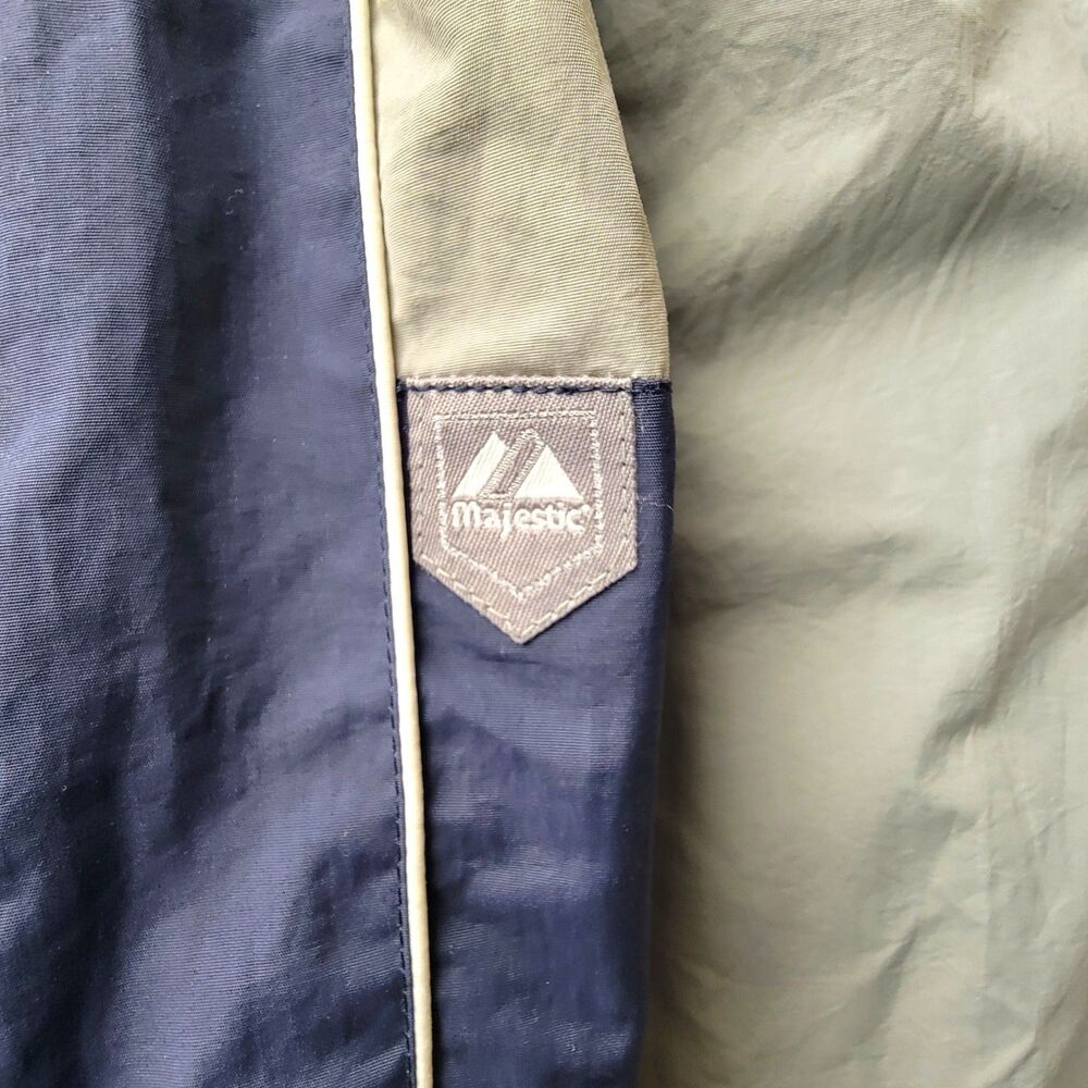 Vintage San Diego Padres Windbreaker Jacket Majestic Authentic Women's MLB Large - Picture 15 of 15